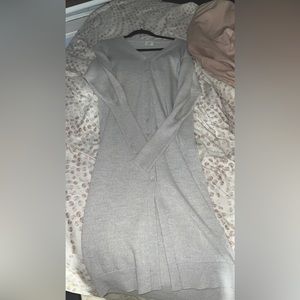 *NEW* Aritzia Wilfred Midi Dress in Grey. warm/cute dress for any occasion! 🩶